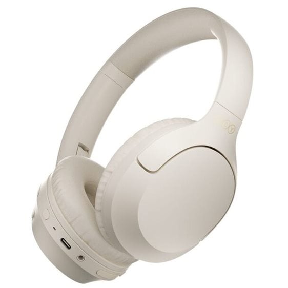 QCY H2 Pro Headset White V5.3 Bluetooth ENC Call Noise Cancelling Headphones 60H Multipoint Connect