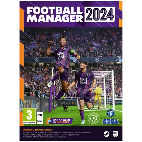 Football Manager 2024 PC (Code in Box)