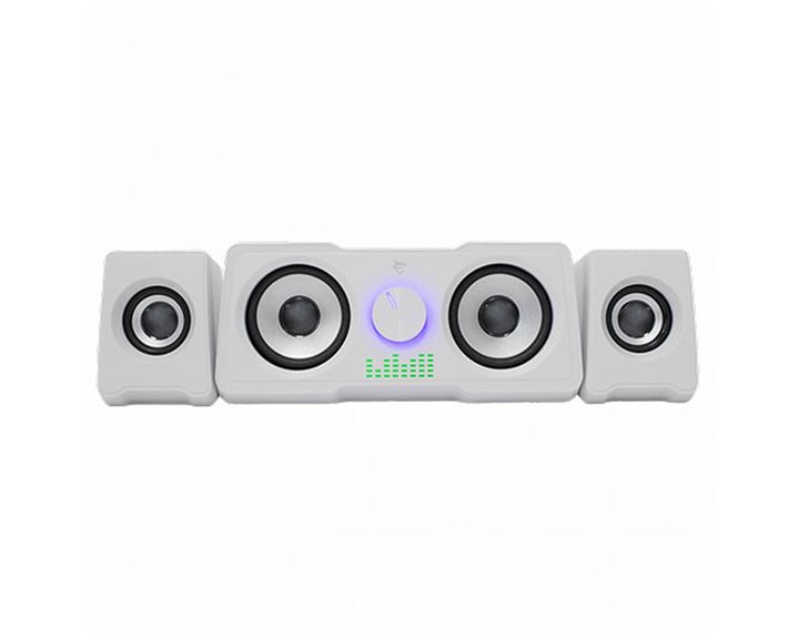 WHITE SHARK RGB GAMING 2.2 SPEAKERS MOOD WHITE