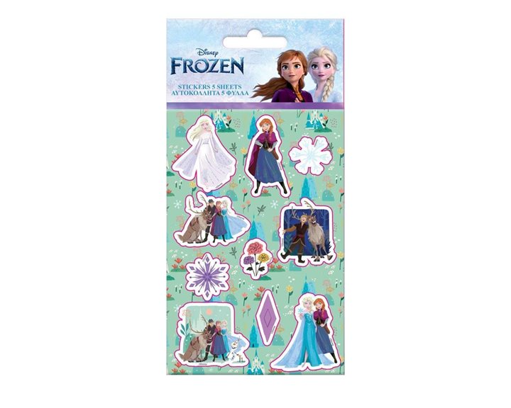 Αυτοκόλλητα  Frozen 8x12 5 φύλλα 000563887