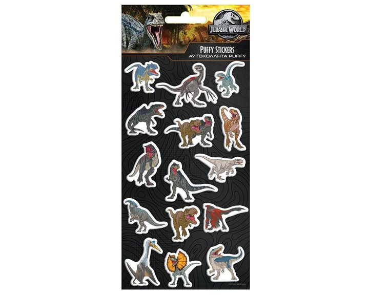 Αυτοκόλλητα puffy Jurassic World 570927