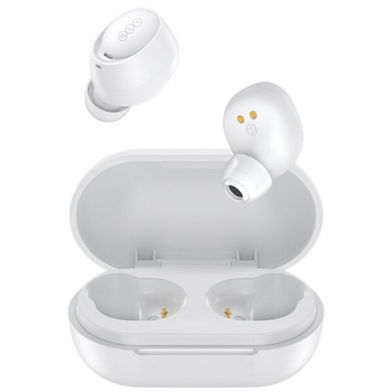 QCY Arcbuds Lite T27 White, Bluetooth 5.3 ENC IPX4 Sweatpfoof 8h - 32h battery, 68ms latency