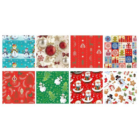 Χαρτί Περιτυλίγματος RN4 Super Christmas 60gr 2m x 70cm