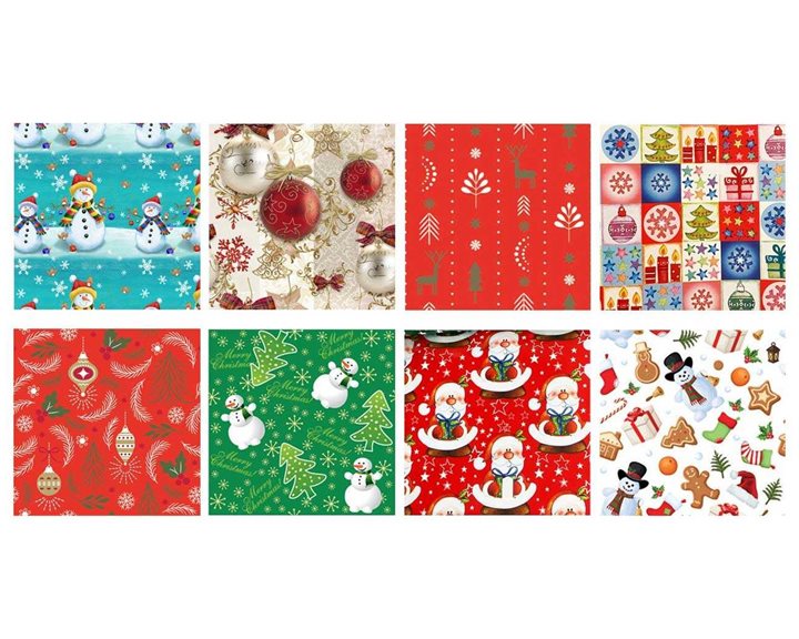 Χαρτί Περιτυλίγματος RN4 Super Christmas 60gr 2m x 70cm