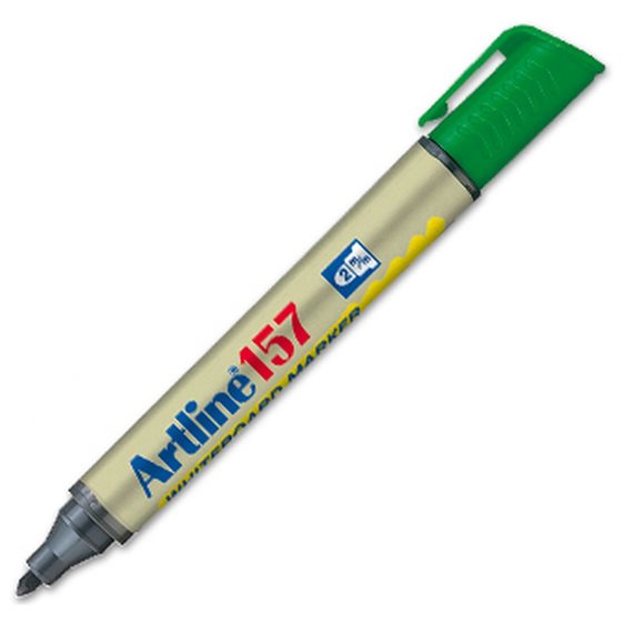 Μαρκαδόρος Artline EK-157 Whiteboard 2.0mm Στρογγυλή Μύτη Πράσινο