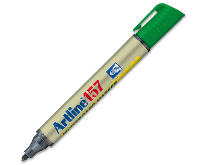 Μαρκαδόρος Artline EK-157 Whiteboard 2.0mm Στρογγυλή Μύτη Πράσινο