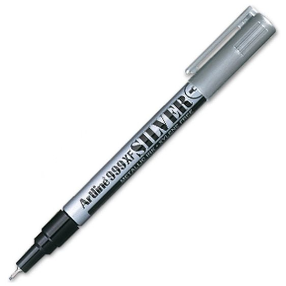 Μαρκαδόρος Artline EK-999XF Paint Marker 0.8mm Ασημί