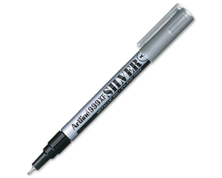 Μαρκαδόρος Artline EK-999XF Paint Marker 0.8mm Ασημί