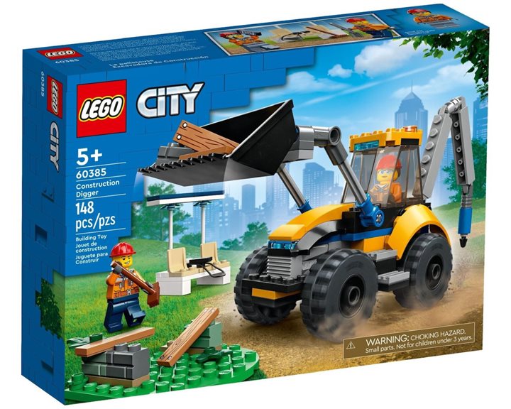 LEGO City Εκσκαφέας Οικοδομής 60385