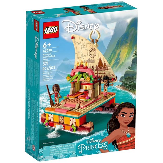 LEGO Disney Princess Το Σκάφος-Πλοηγός Της Βαϊάνα 43120