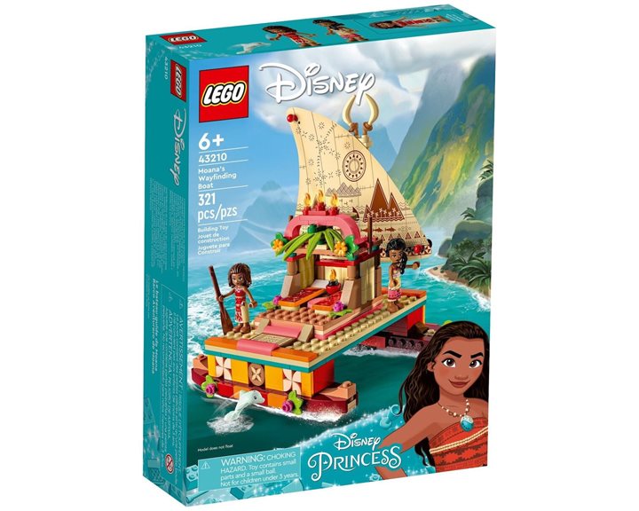 LEGO Disney Princess Το Σκάφος-Πλοηγός Της Βαϊάνα 43120