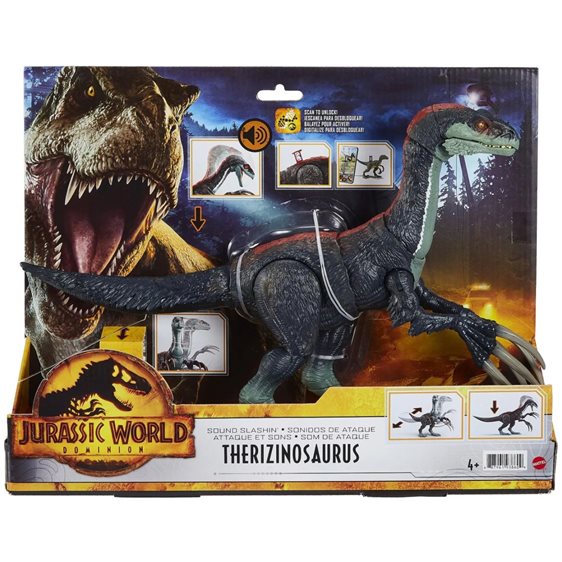 Mattel Jurassic World Slashin Slasher Δεινοσαυρος Therizinosaurus GWD65