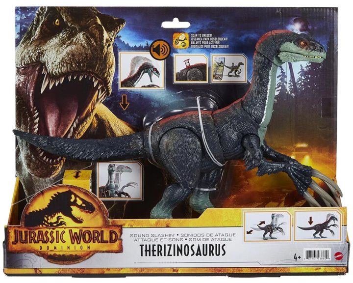 Mattel Jurassic World Slashin Slasher Δεινοσαυρος Therizinosaurus GWD65