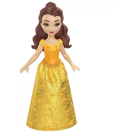 Mattel Disney Princesses Πεντάμορφη Μίνι Κούκλα 9 Cm
