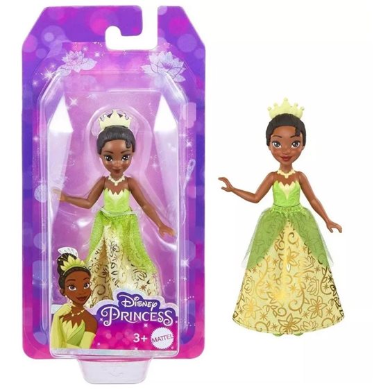 Mattel Disney Princesses Tiana Character Μίνι Κούκλα 9 Cm