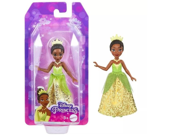 Mattel Disney Princesses Tiana Character Μίνι Κούκλα 9 Cm