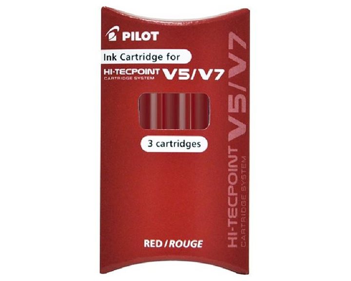 Pilot Ανταλλακτικό για Hi-Tecpoint V5/7 3τεμ. ΚΟΚΚΙΝΟ