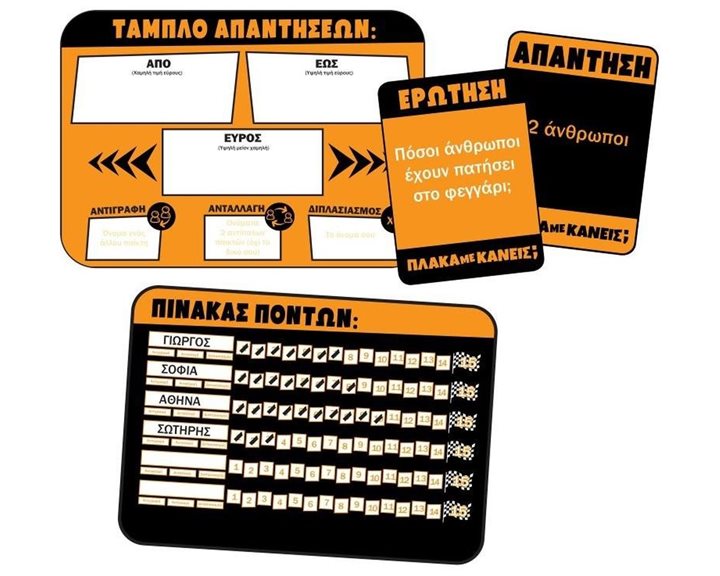Επιτραπέζιο Παιχνίδι Πλάκα με Κάνεις