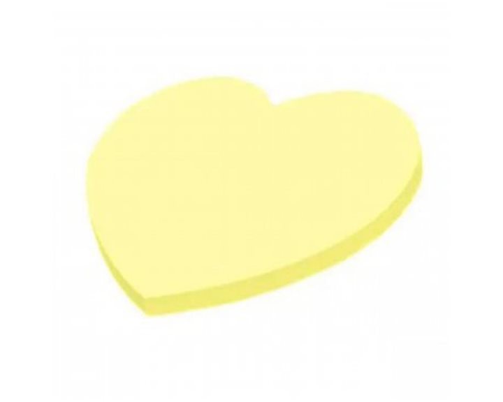 Ετικέτες Forpus Σχήματα Καρδιά 70χ70 40Φ Κίτρινο