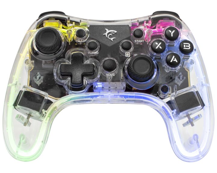 WHITE SHARK GAME PAD LEGION FOR PC, SMARTPHONES, N-SWITCH & PS4