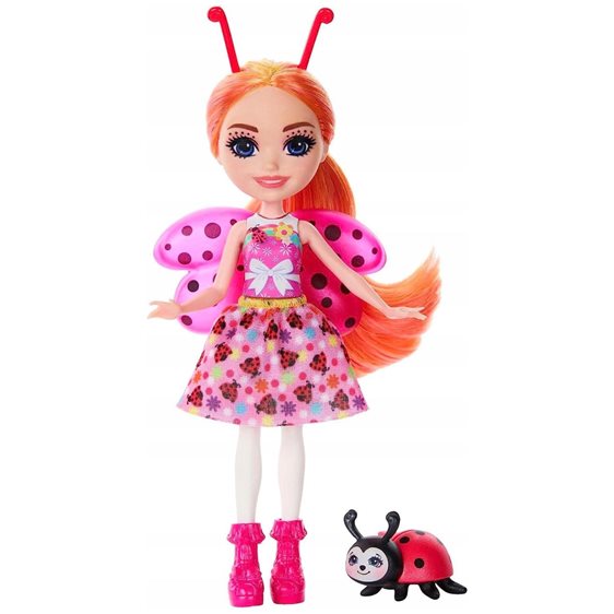 Mattel Enchantimals Glam Party Ladonna Ladybug and Waft