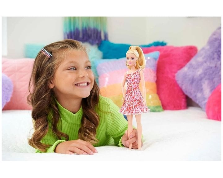 BARBIE FASHIONISTA ΛΟΥΛΟΥΔΑΤΟ ΦΟΡΕΜΑ - HJT02