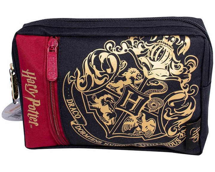 Harry Potter Multi Pocket Pencil Case - Crest & Customise