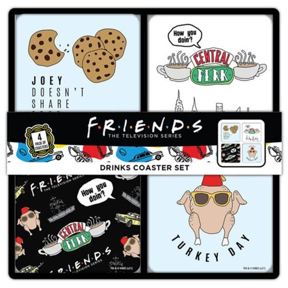 Friends Drinks Coaster Set