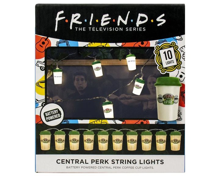 Friends String Lights - Coffee Cups