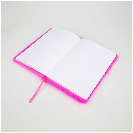 Believe In Magic A5 Plush Lined Notebok