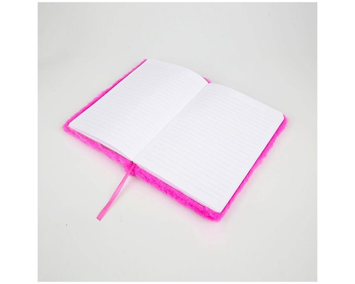 Believe In Magic A5 Plush Lined Notebok