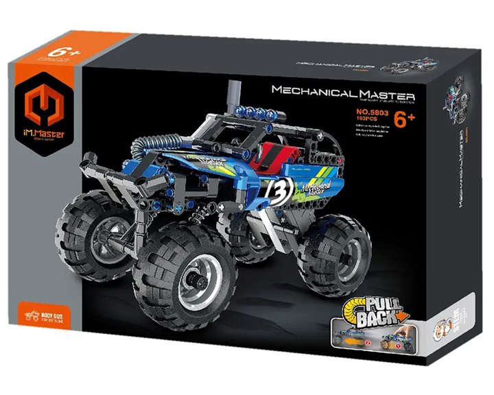 Pull Back Off-Road Vehicle - 193 pcs