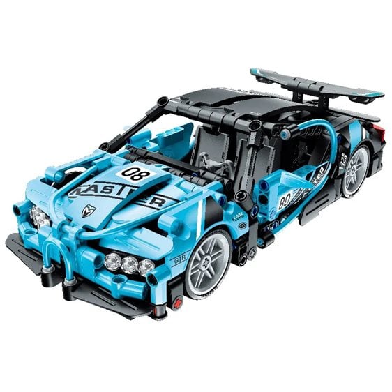 Pull Back Blue Racer - 507 pcs