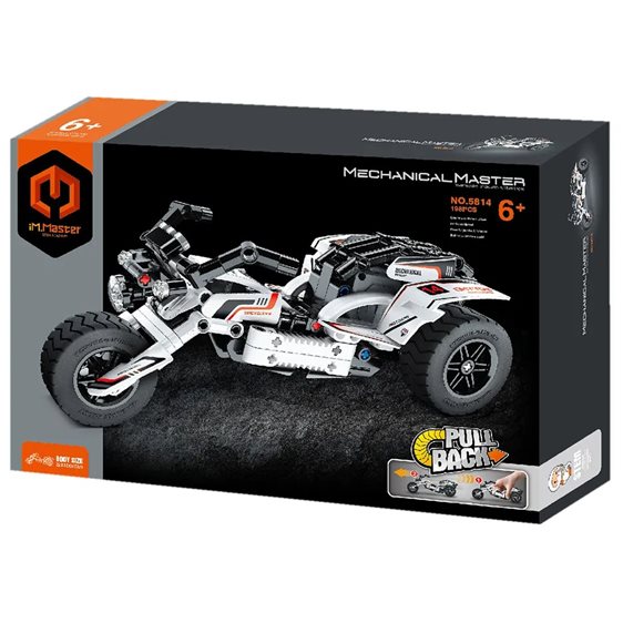 Pull Back Motorcycle -150 pcs