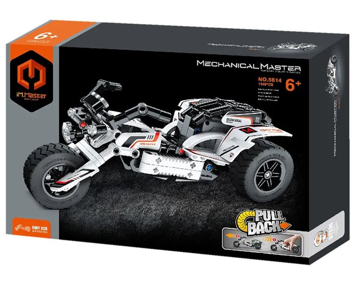 Pull Back Motorcycle -150 pcs