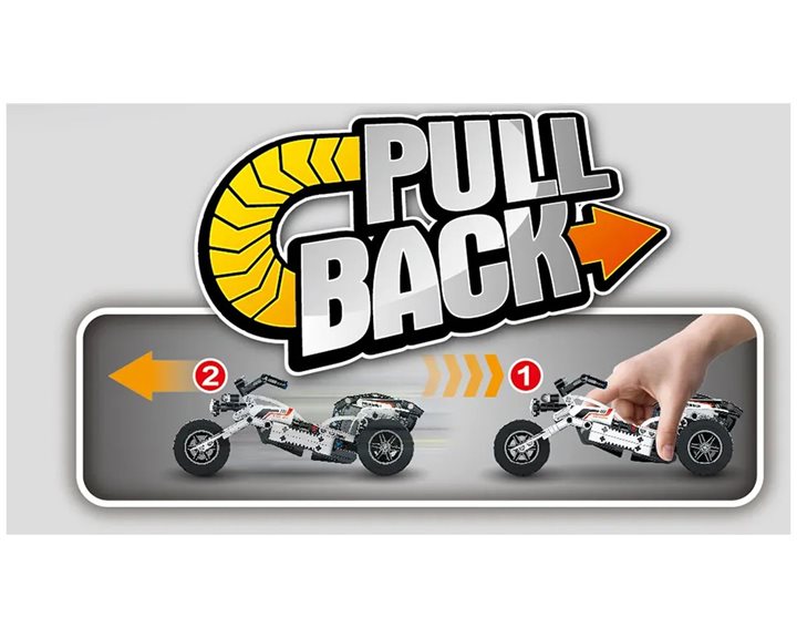 Pull Back Motorcycle -150 pcs