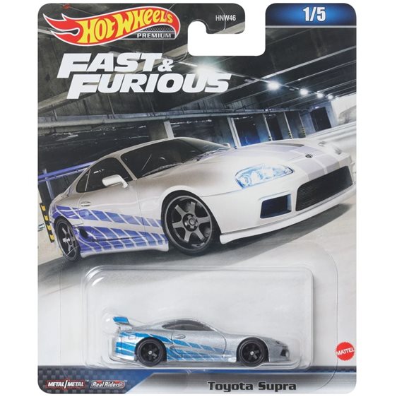 Mattel Hot Wheels Αυτοκινητάκια Premium Fast and Furious Toyota Supra