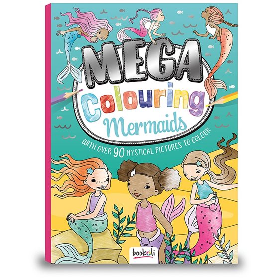 Mega Colouring: Mermaids