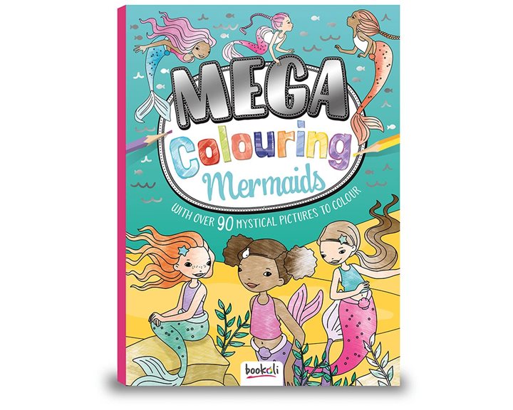 Mega Colouring: Mermaids
