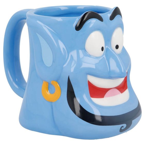Alladin Genius Ceramic Dolomite 3D Mug 12 oz in Gift Box