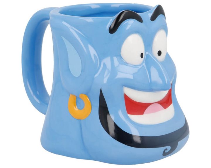 Alladin Genius Ceramic Dolomite 3D Mug 12 oz in Gift Box