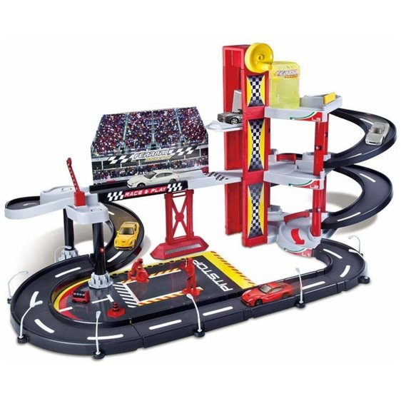Bburago Πίστα Ferrari Racing Garage για 3+ Ετών