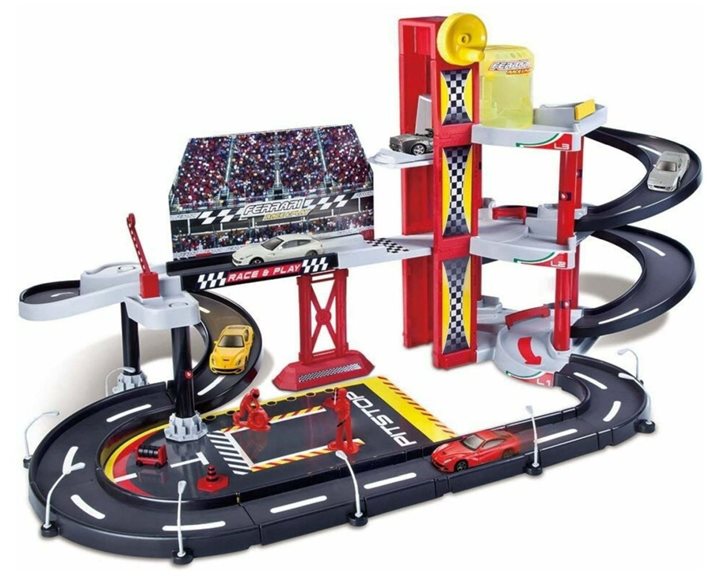 Bburago Πίστα Ferrari Racing Garage για 3+ Ετών