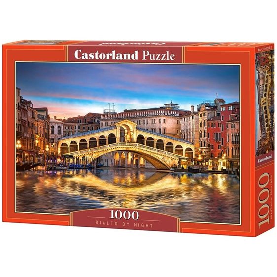 Παζλ Castorland 1000 τμχ. RIALTO BY NIGHT C-104215-2