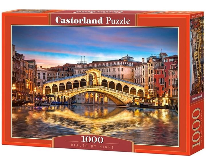 Παζλ Castorland 1000 τμχ. RIALTO BY NIGHT C-104215-2