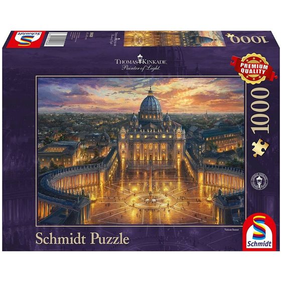 Παζλ Schmidt 1000τεμ Kinkade Βατικανό 59628