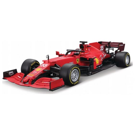 Αυτοκίνητο Μεταλλικό Burago Ferrari F1 2021 Season Car 1/18