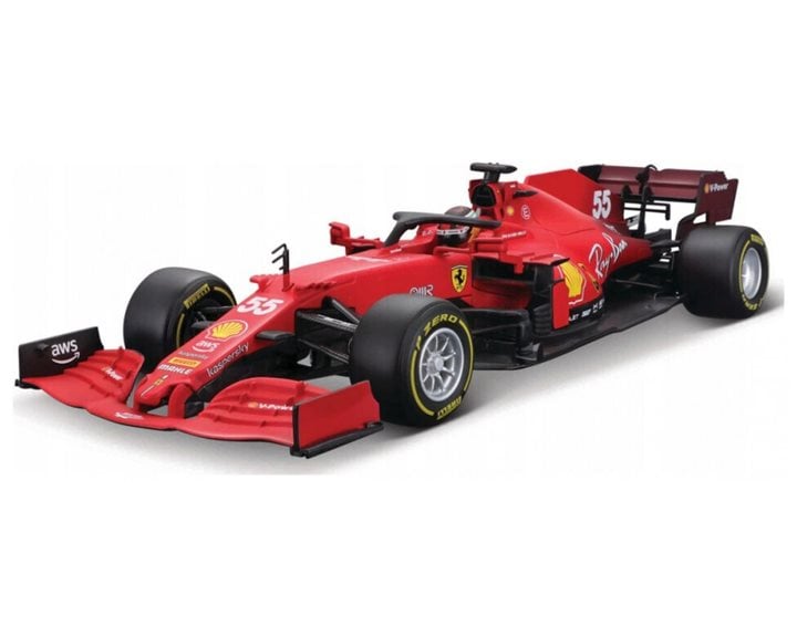 Αυτοκίνητο Μεταλλικό Burago Ferrari F1 2021 Season Car 1/18