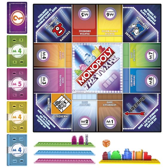 Επιτραπέζιο Παιχνίδι Hasbro Monopoly Της Τύχης