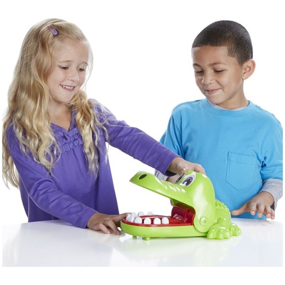 Hasbro Προσχολικό Επιτραπέζιο Παιχνίδι Crocodile Dentist E4898
